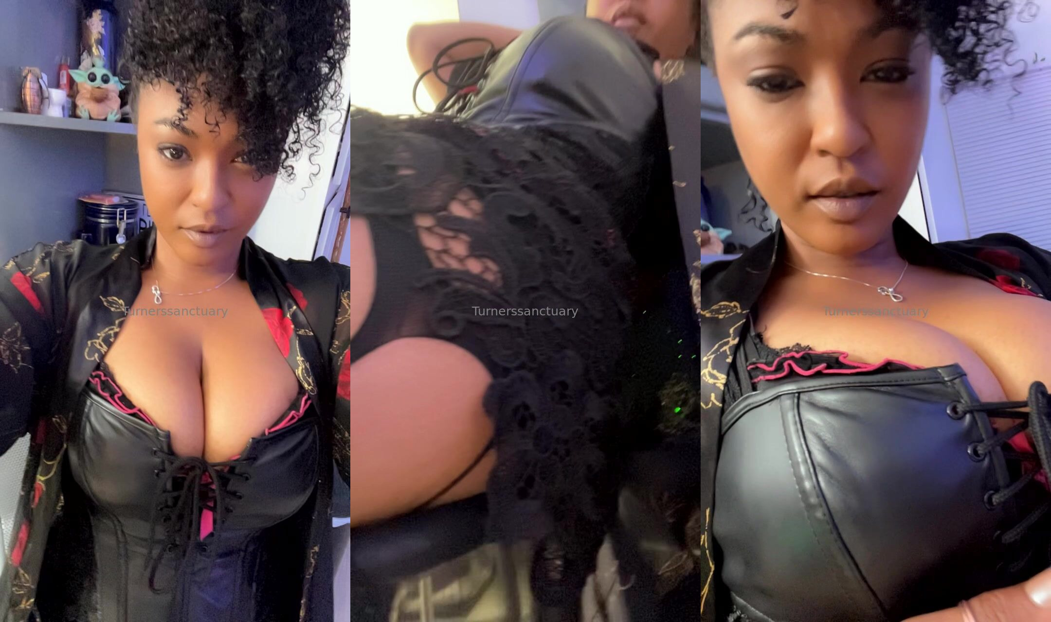 Sexy Turnerssanctuary Looks Good In Leather