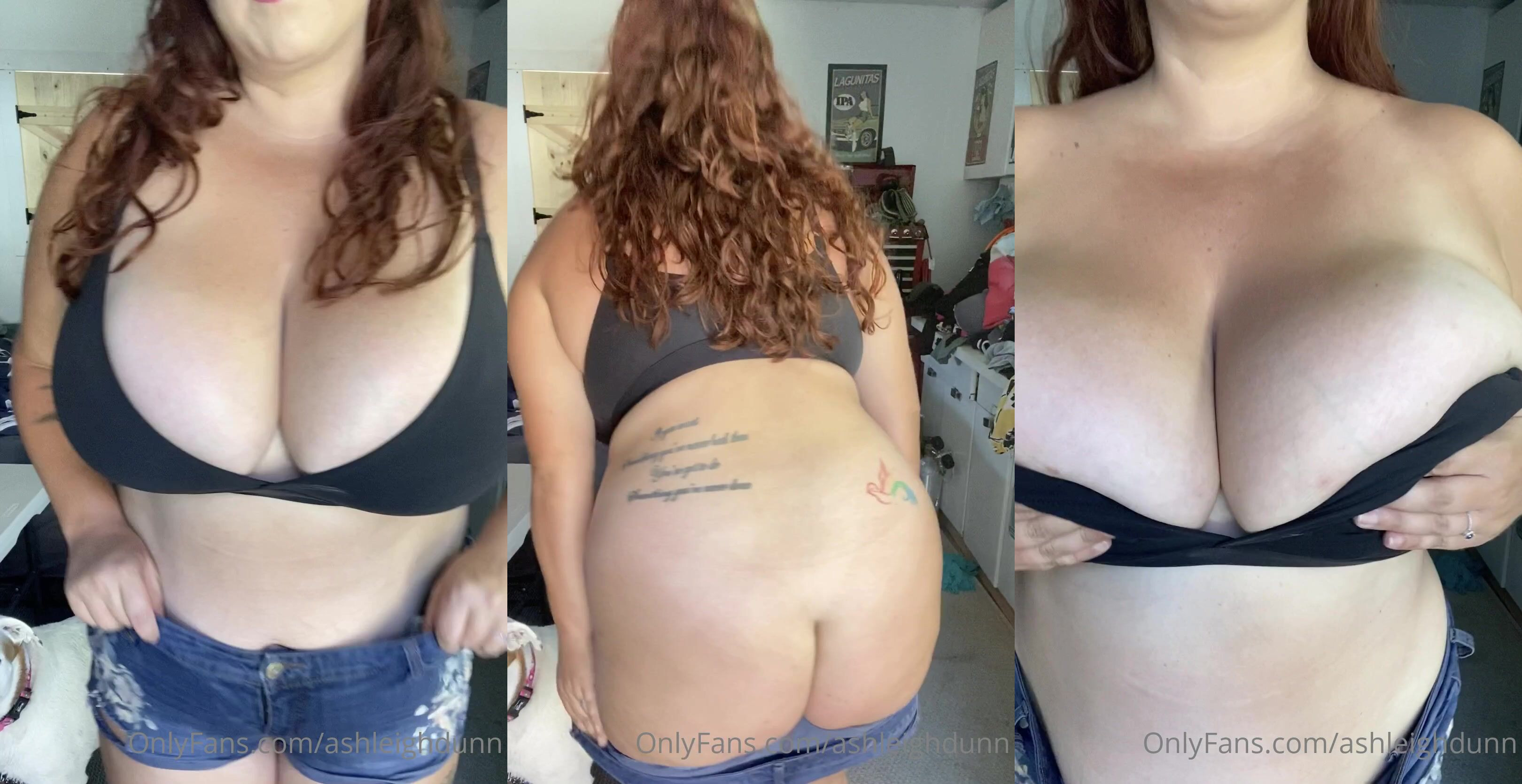 Ashleighdunn Flaunts Her Curves