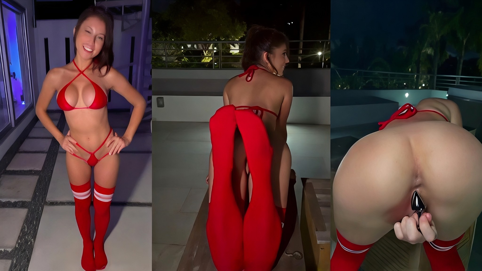 Violet Summers Takes A Cock On The Balcony