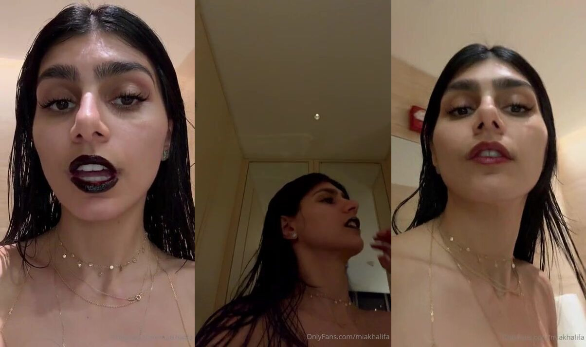 Naked Mia Khalifa Chatting In Livestream