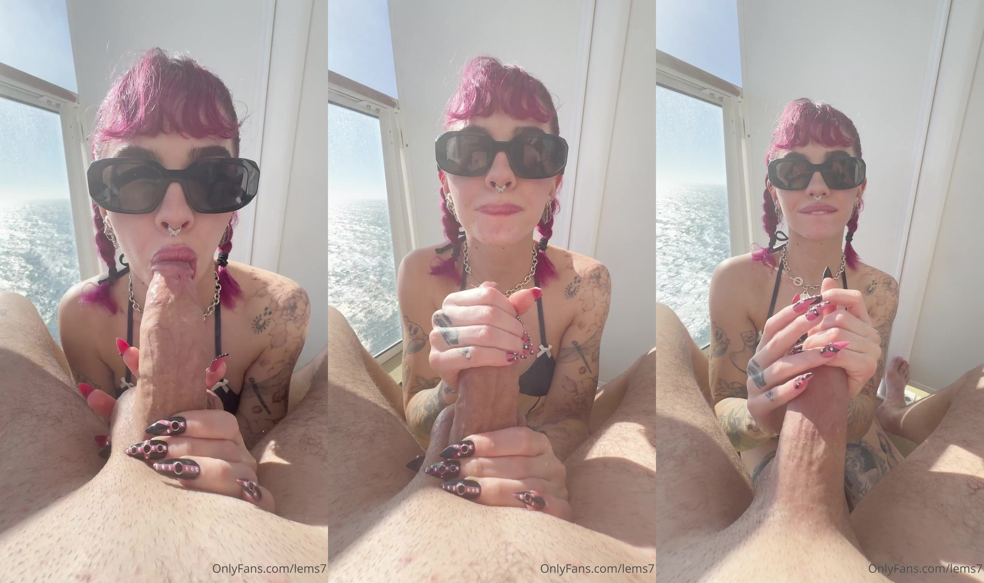 Lems7 Milks A Cock On A Cruise Ship