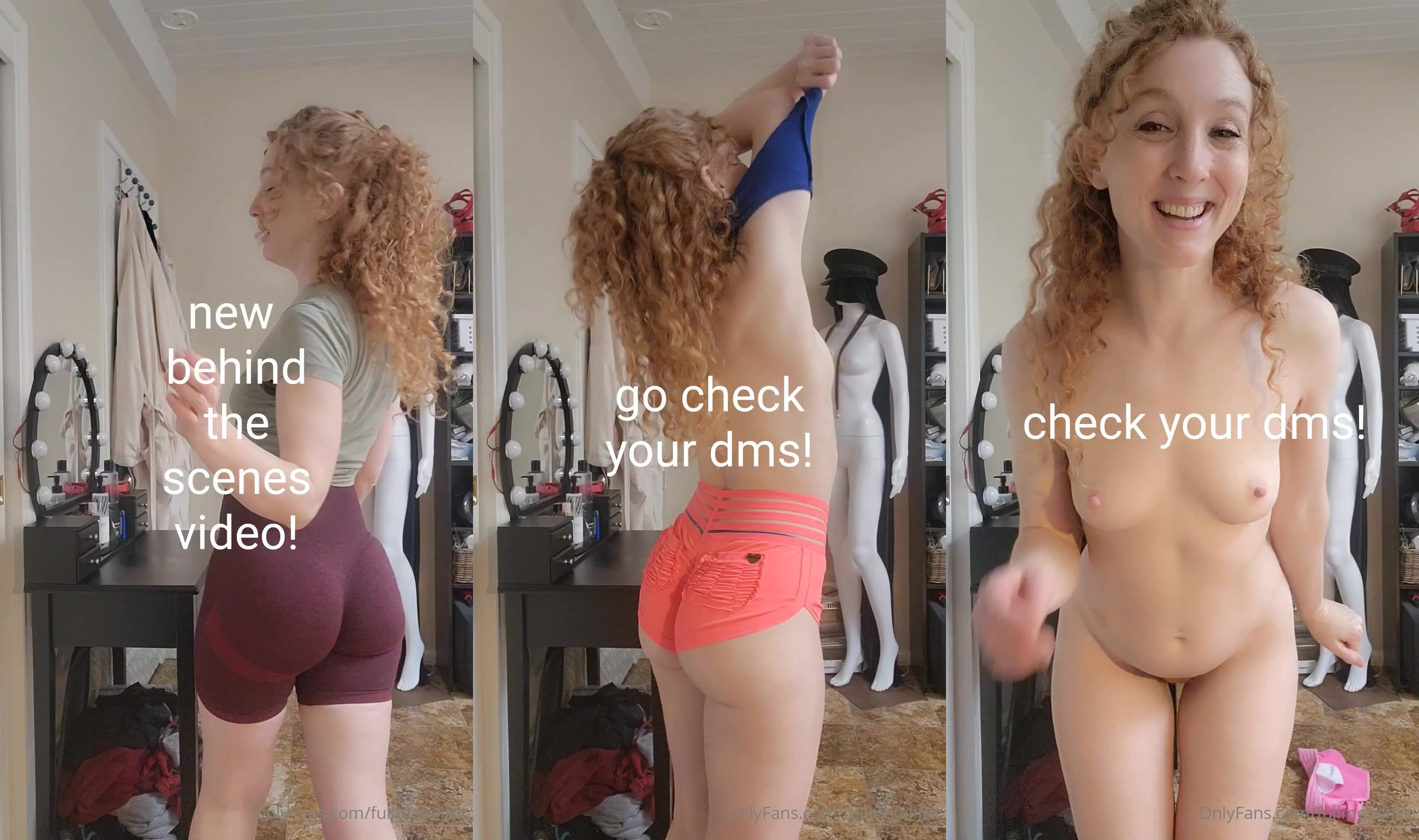 Fullmetalifrit Takes Her Clothes Off
