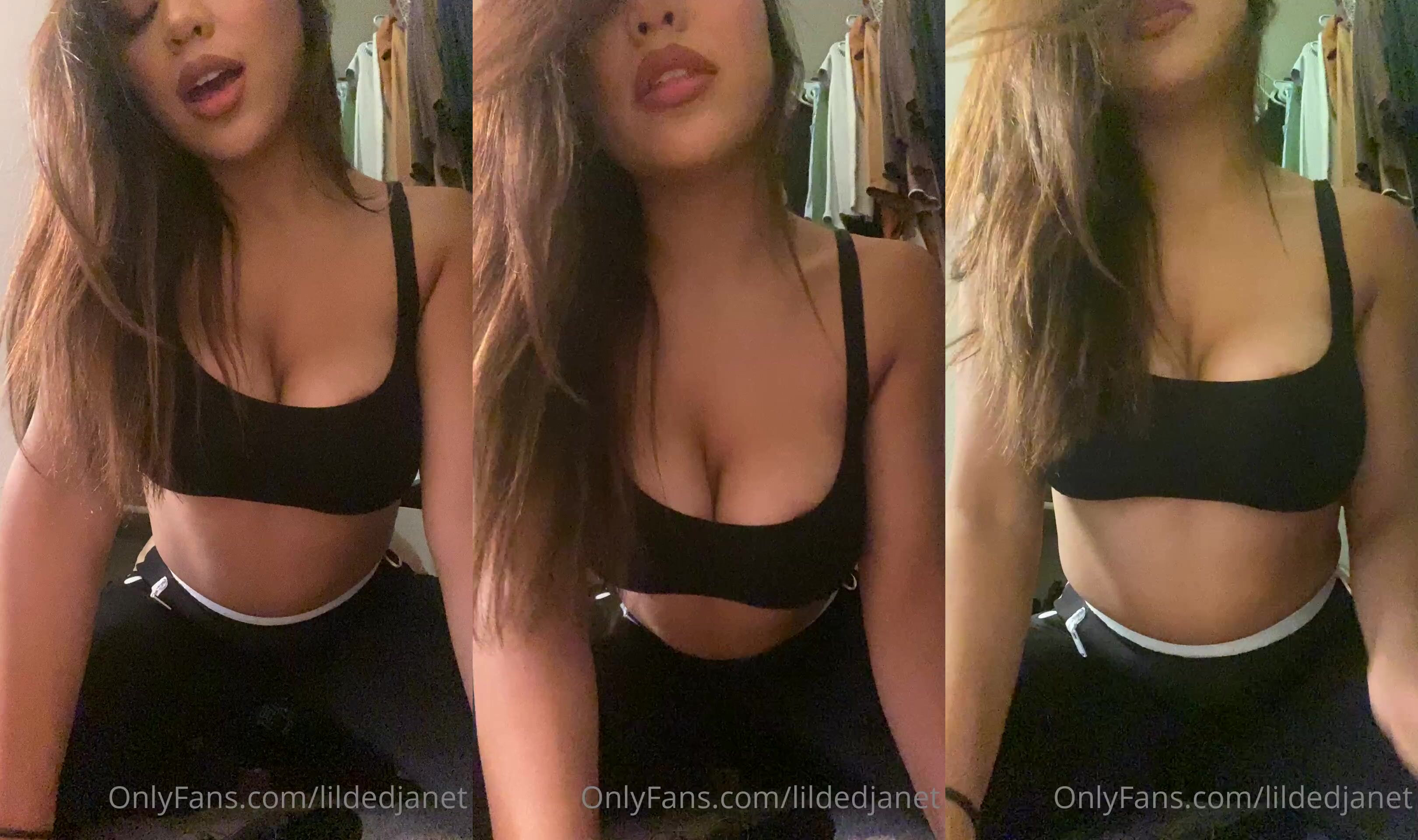 Lildedjanet Gives Dildo A Boobjob