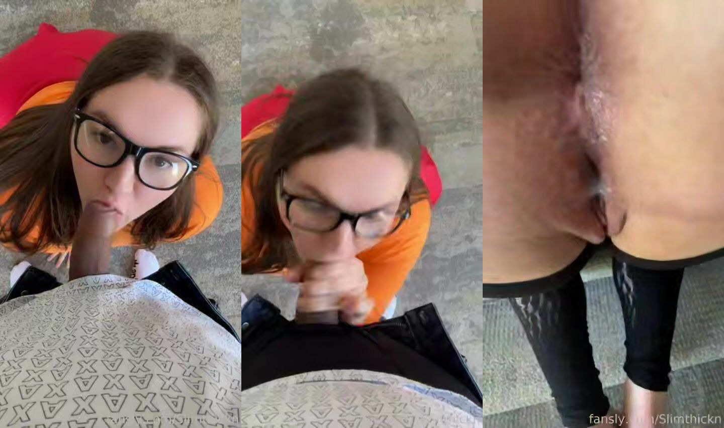 SlimThickn Gets Pounded By A Cock Behind