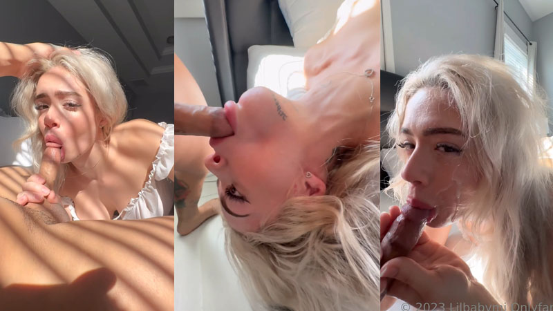 Lilbabymj Fucks A Cock With Her Mouth