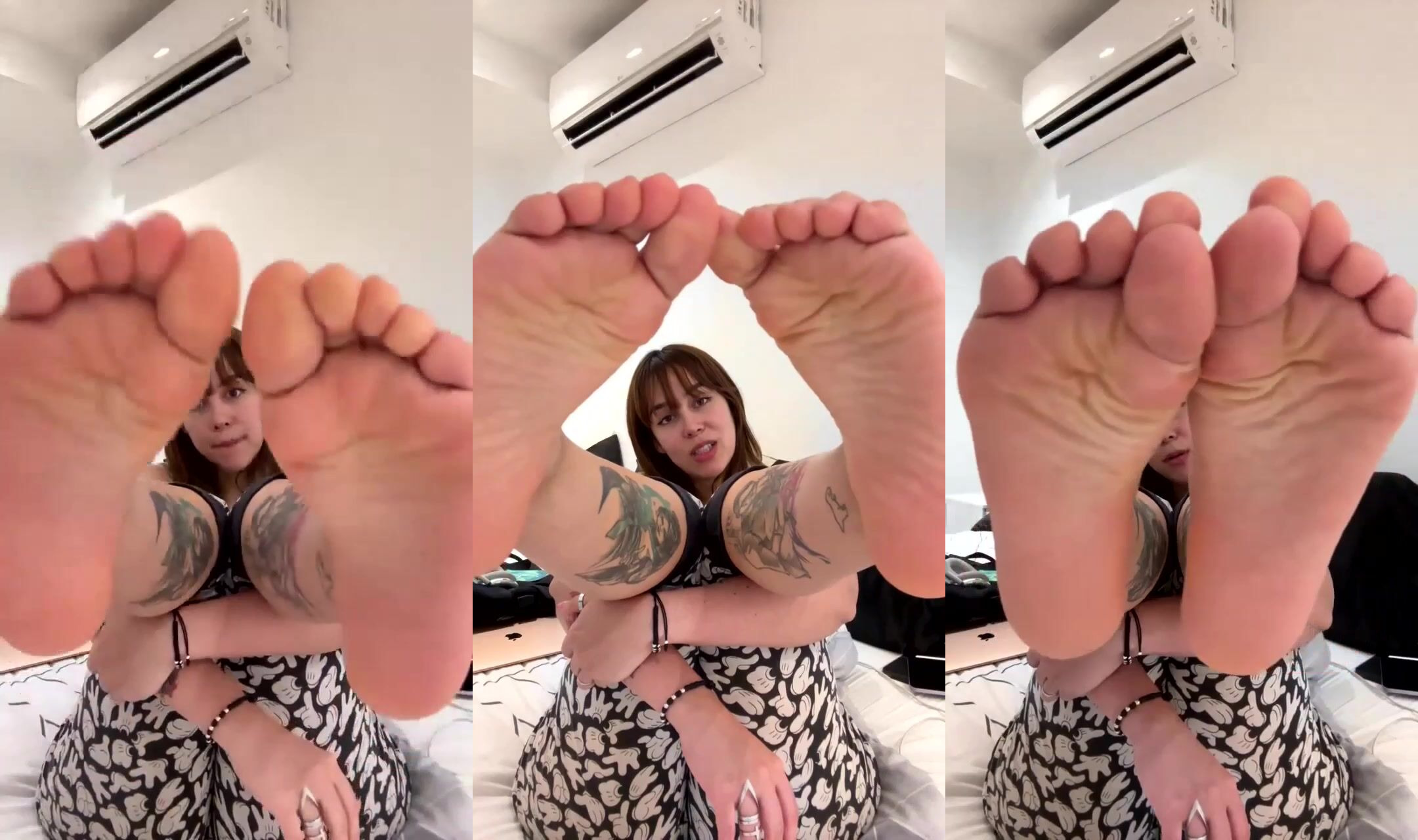 Vita Celestine Teases Her Lovely Feet