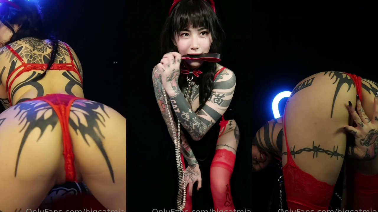 Bigcatmia Teases And Twerks In Lingerie