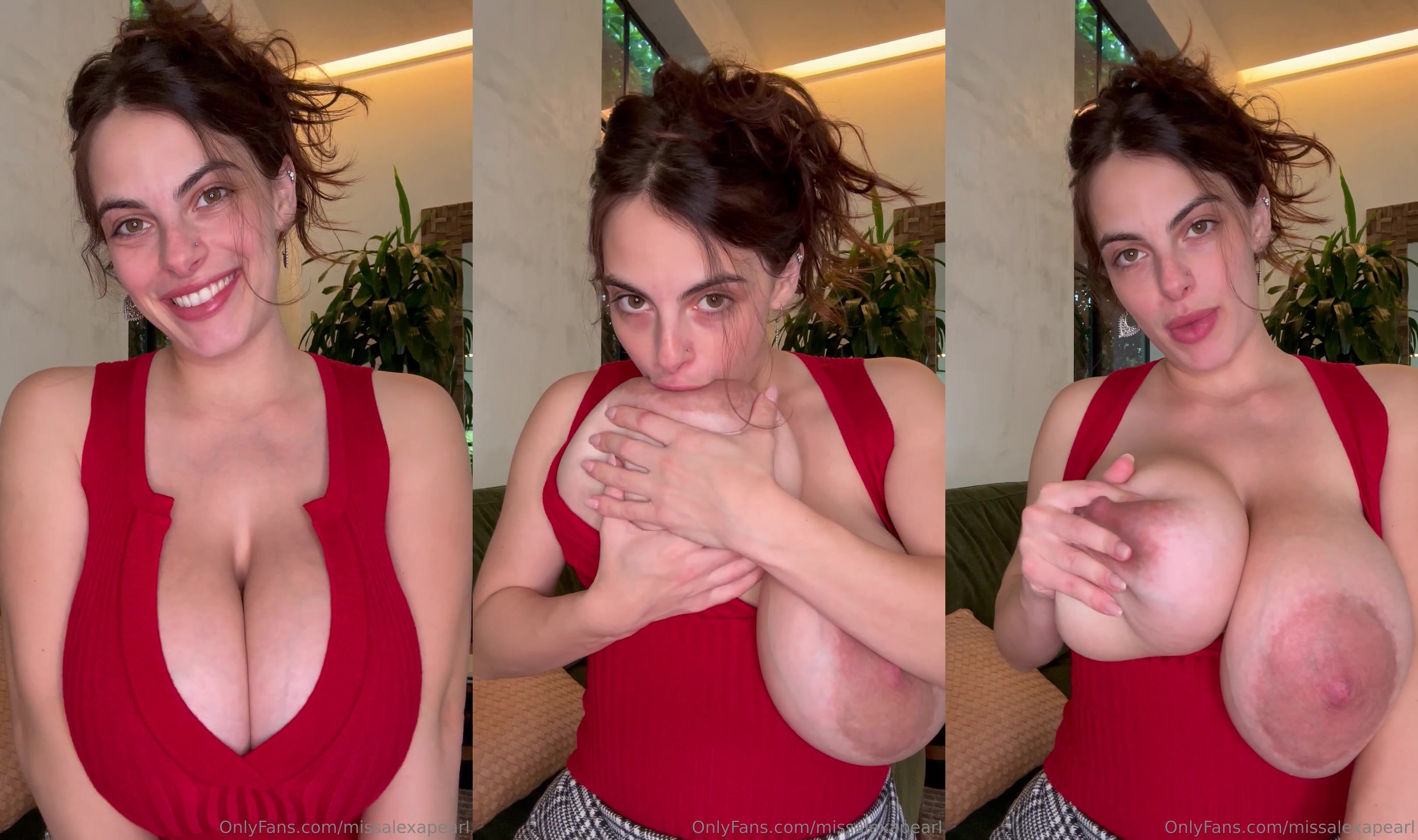 Alexa Pearl Shows Off Her Big Tits