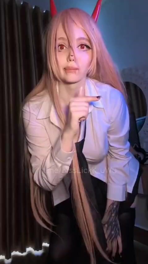 KissLickk Dances In A Sexy Power Cosplay