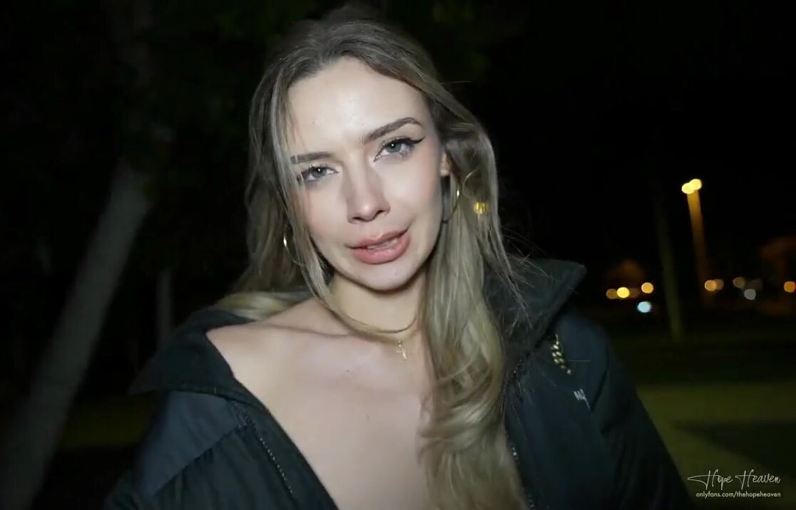 Hope Heaven Gets Her Pussy Fucked Outdoors