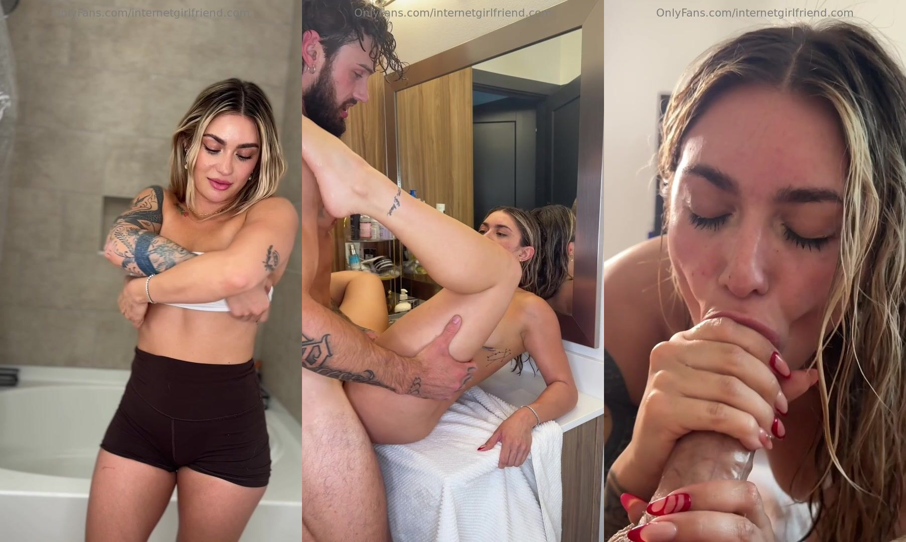Chloecreamss Gets Penetrated In The Shower