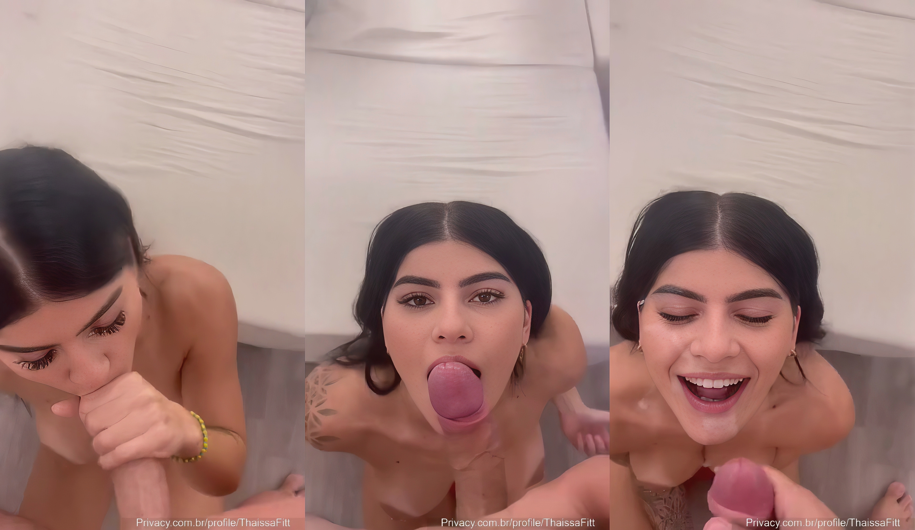 Thaissa Fit Receives A Cum After A BJ