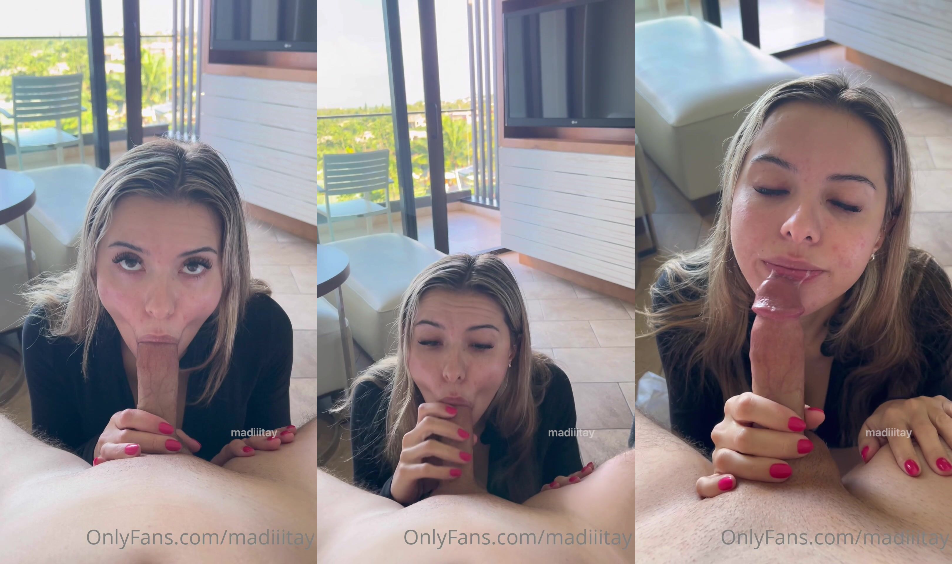 Madiiitay Pleasures Her Boyfriend's Dick