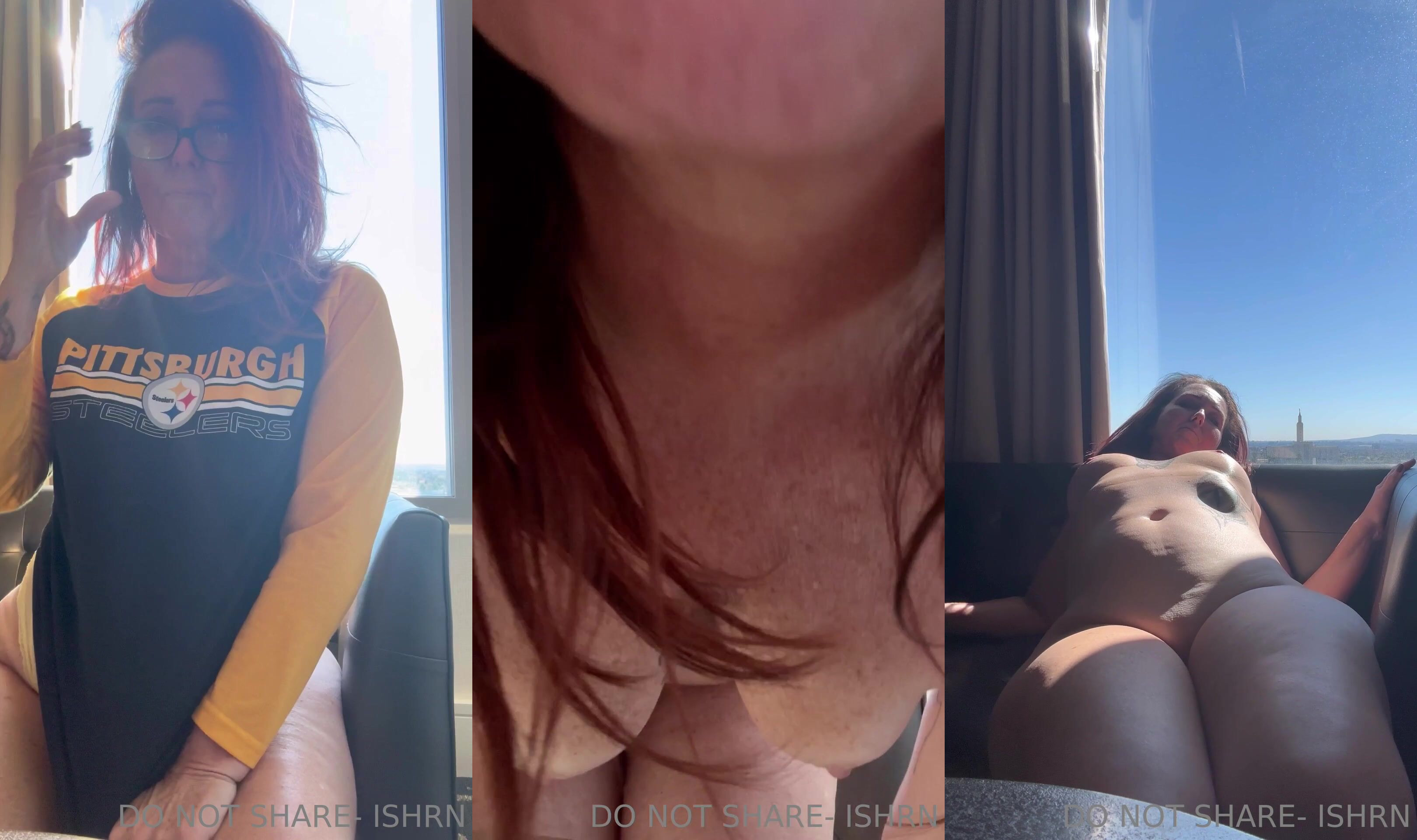 Ishrn Flaunts Her Naked Curves In The Sun