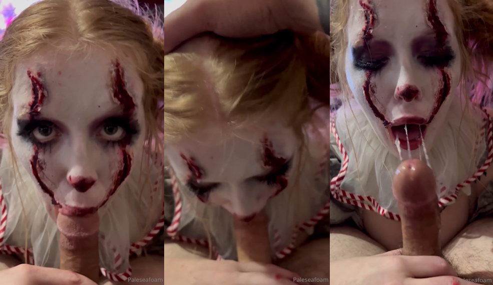 Paleseafoam Gives A Head As Pennywise