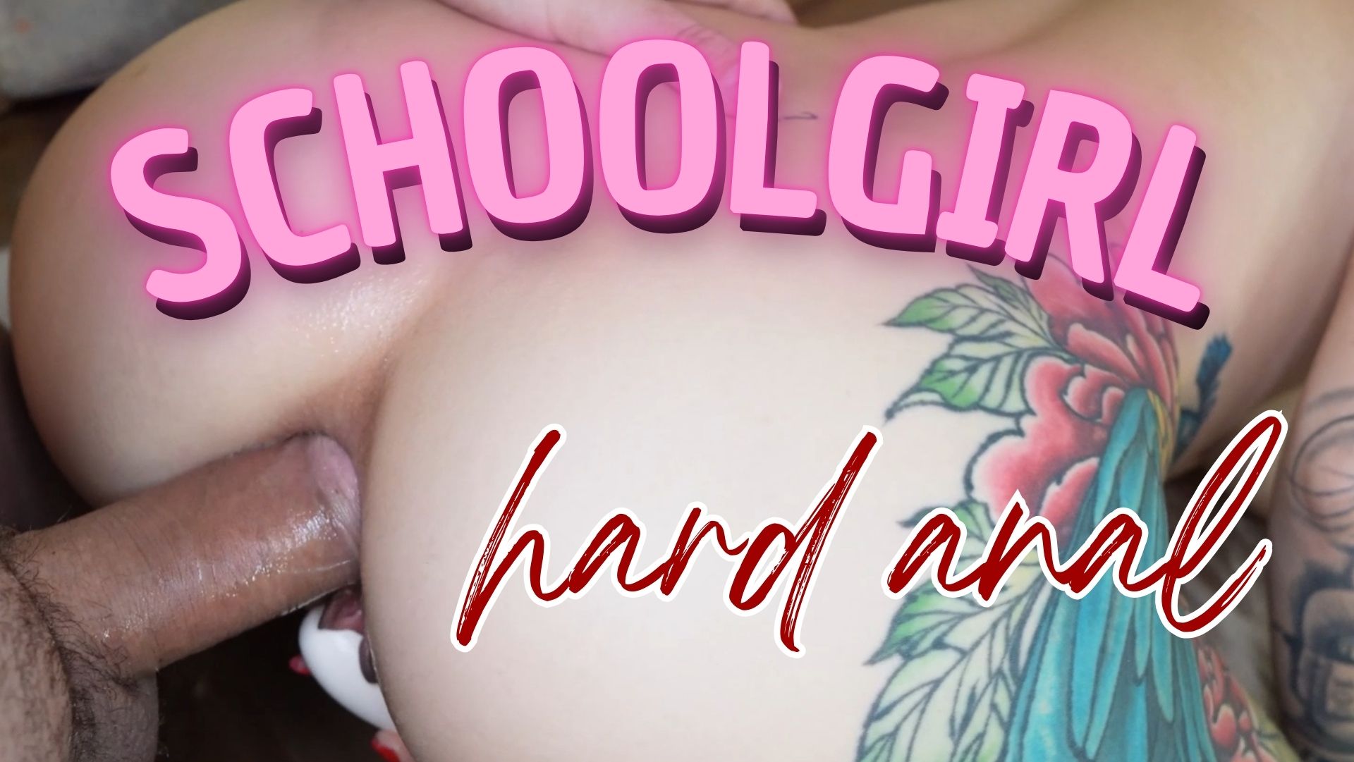Schoolgirl's Hard Anal