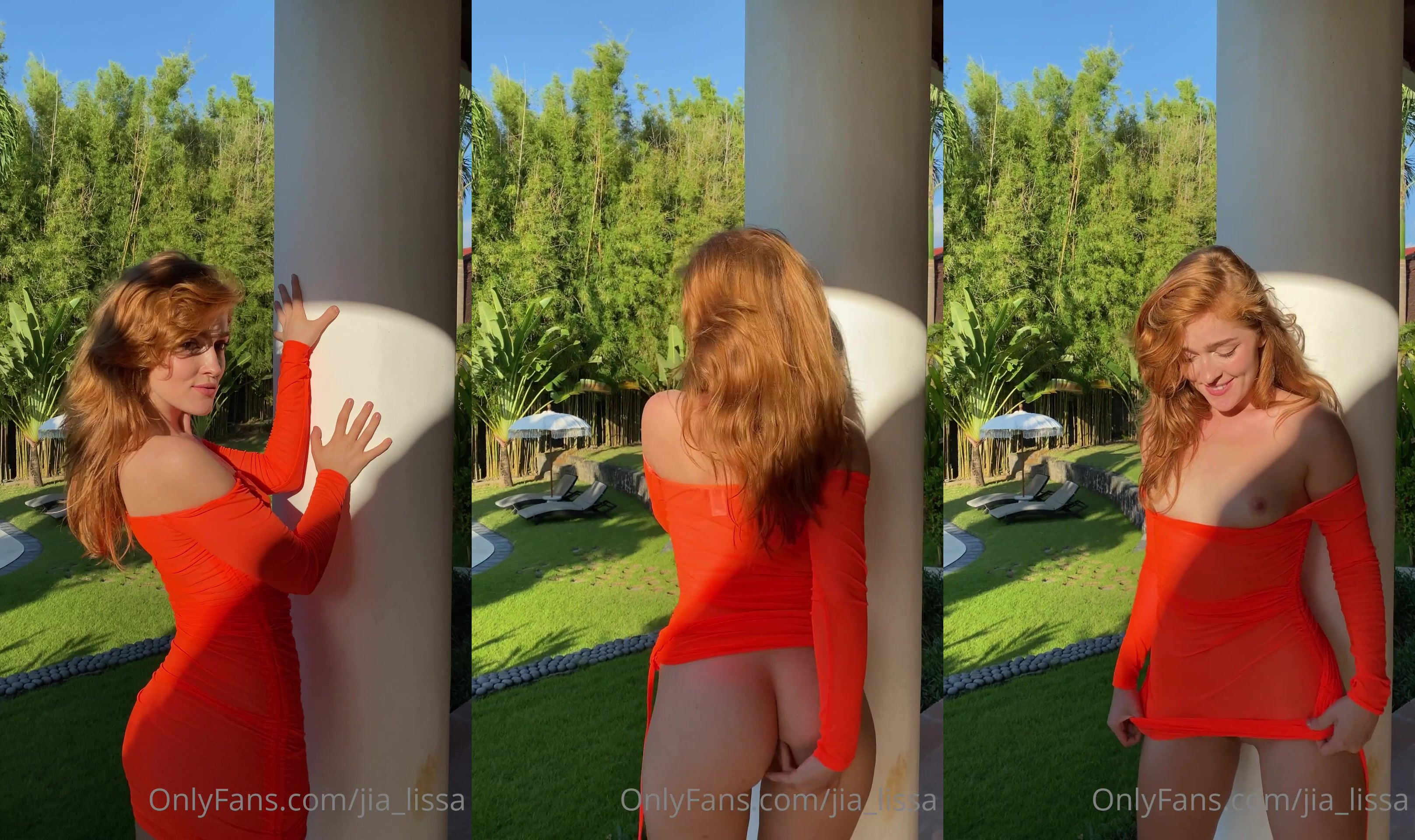 Jia Lissa Masturbates In Her Sexy Dress