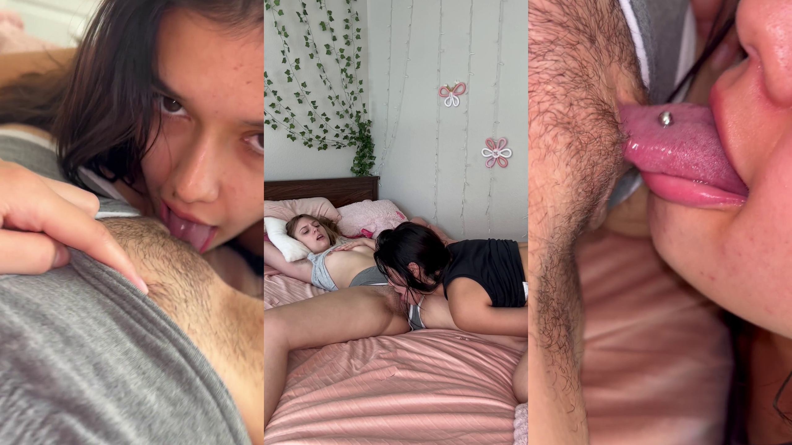 Lizzy Wakes Elle Up By Licking Her Pussy
