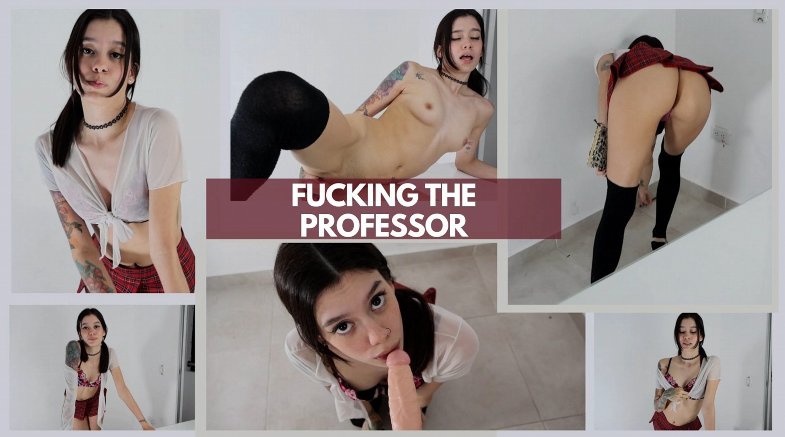 Blowing The Professor's Dildo