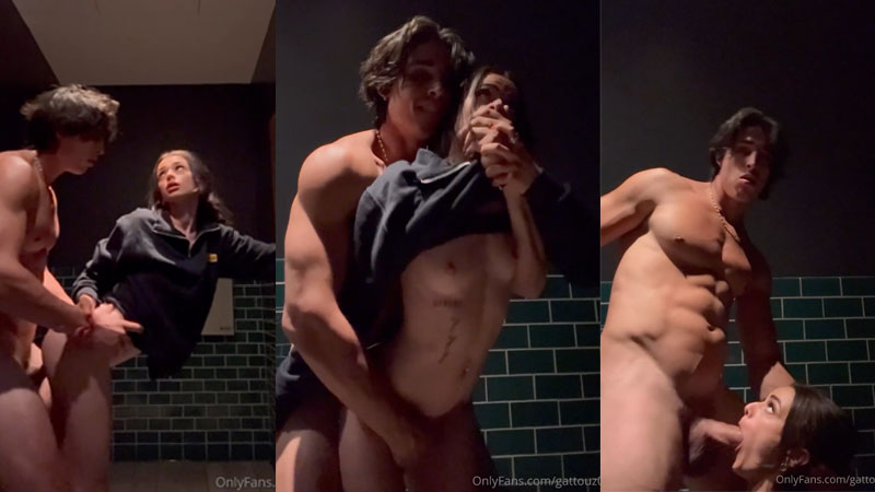 Nikkinicolexxx Gets Fucked In A Public Restroom