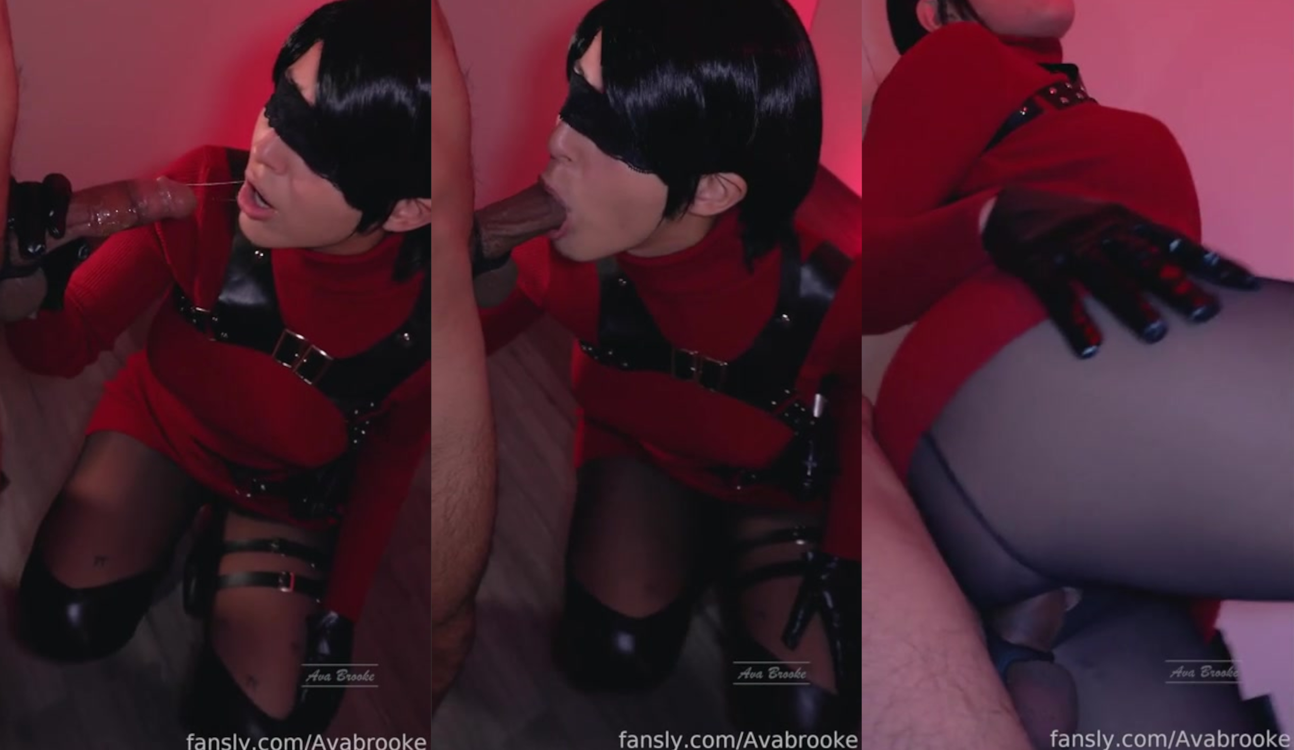 Avabrooke Receives A Cumshot As Ada Wong