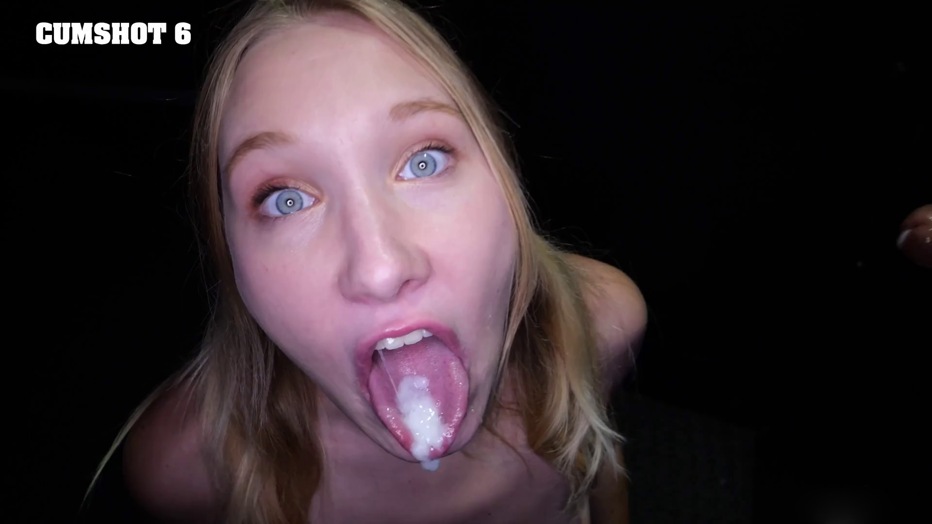 Mckenna Lynn Takes Cumshots At A Glory Hole