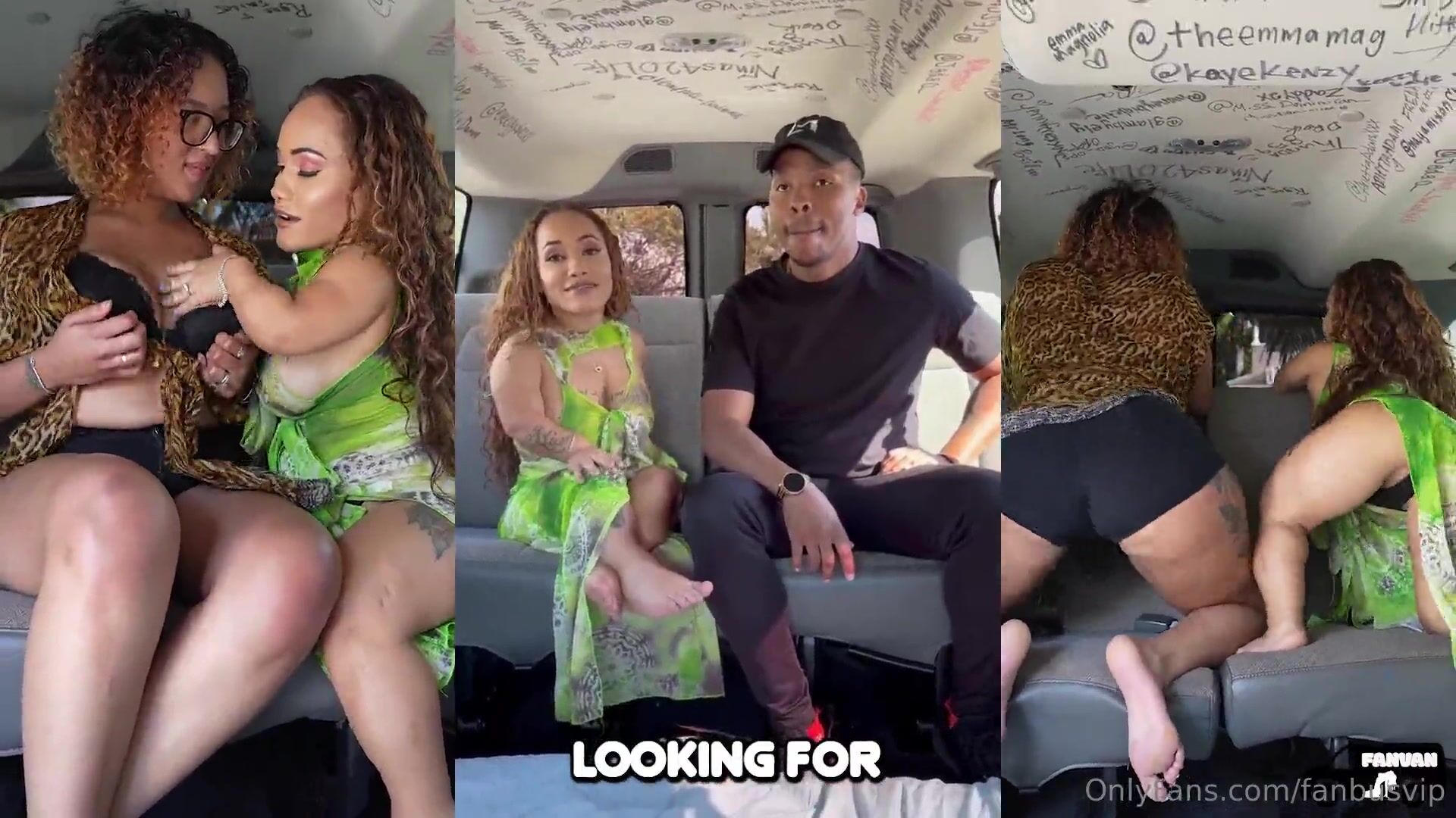 Tanya Tehanna’s Fanvan Threesome With A Stranger