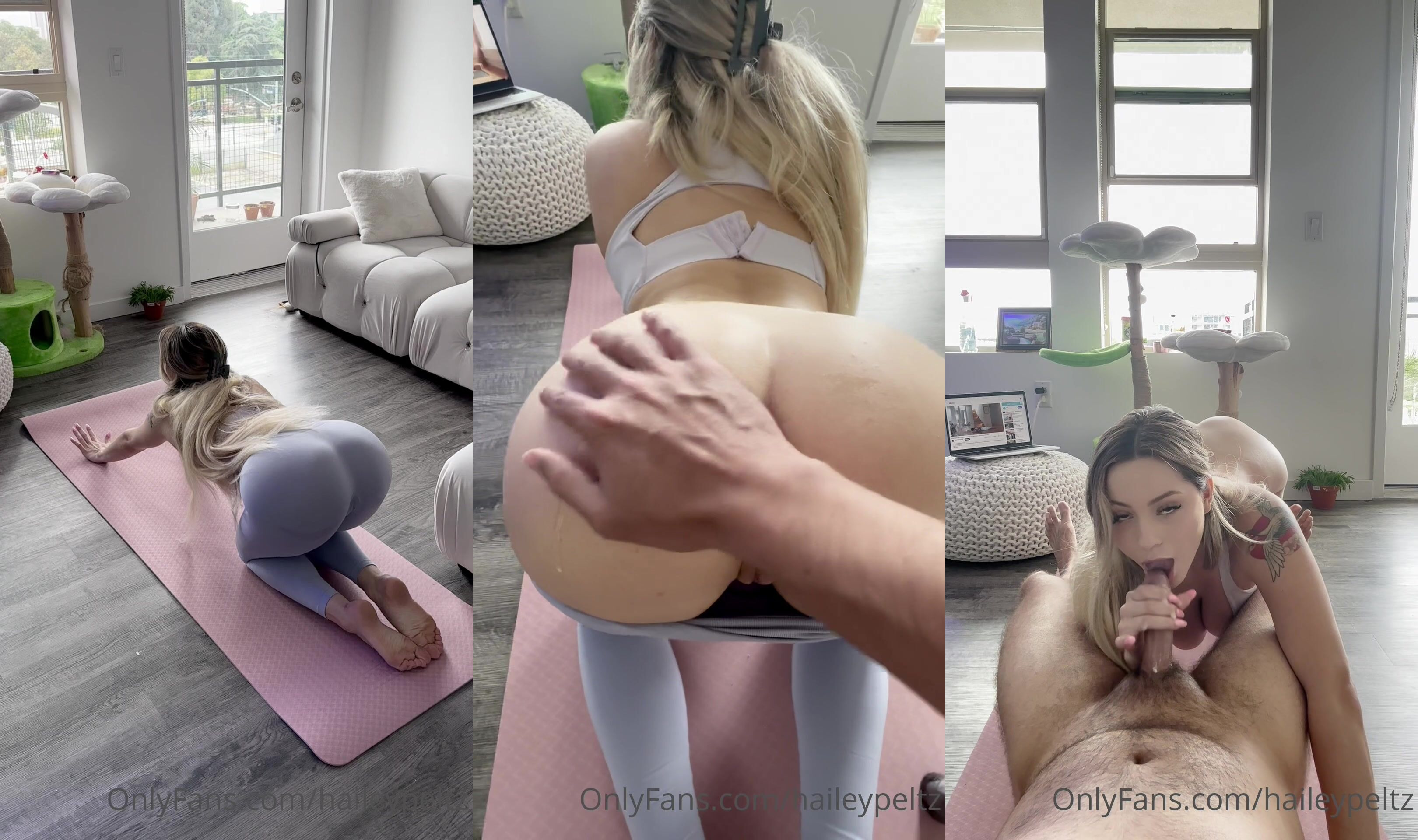HaileyPeltz Gets Fucked After A Yoga Session