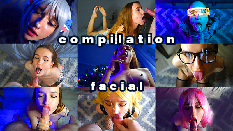 Sunako's Facial Compilation