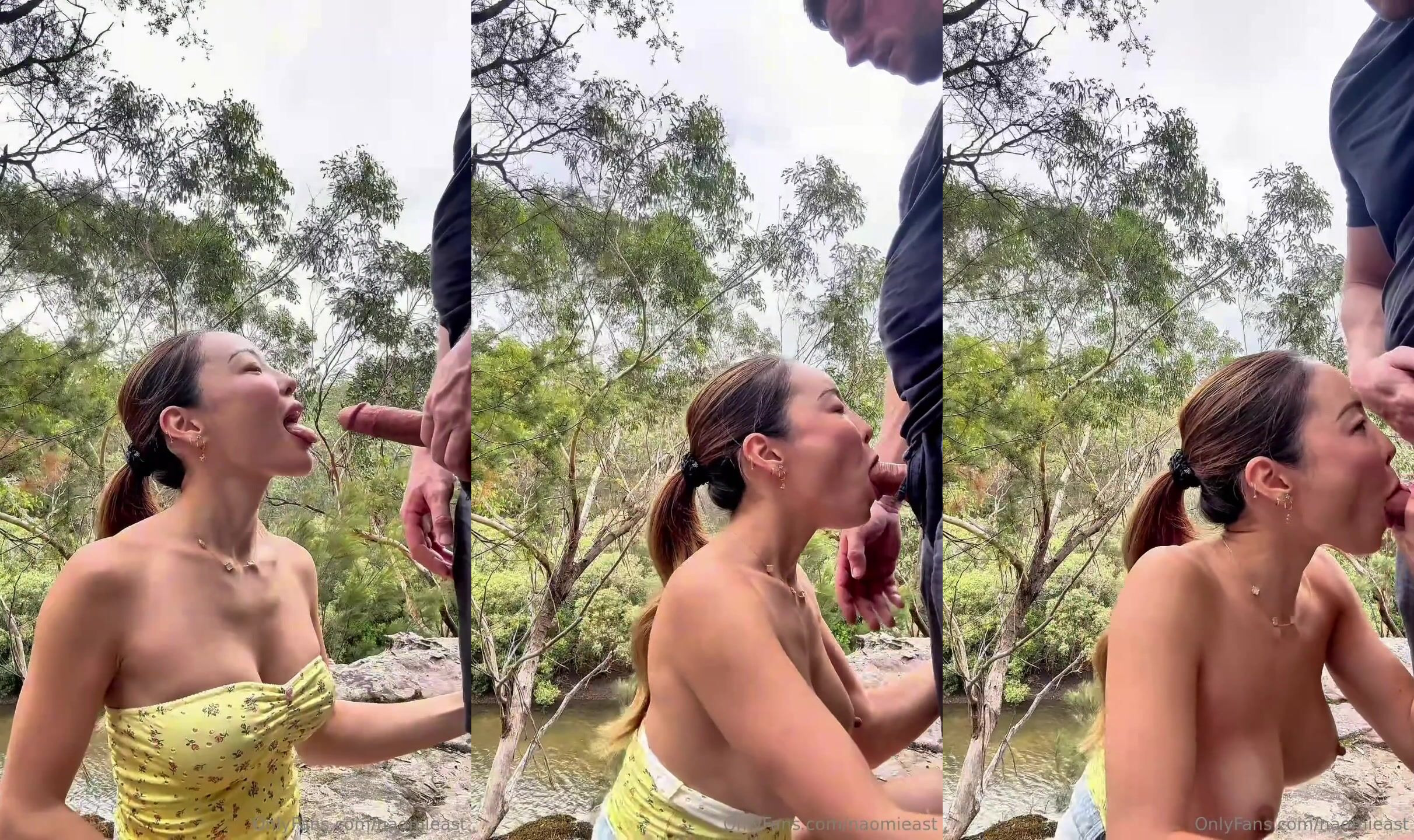 Naomi East Blows A Dick In The Forest