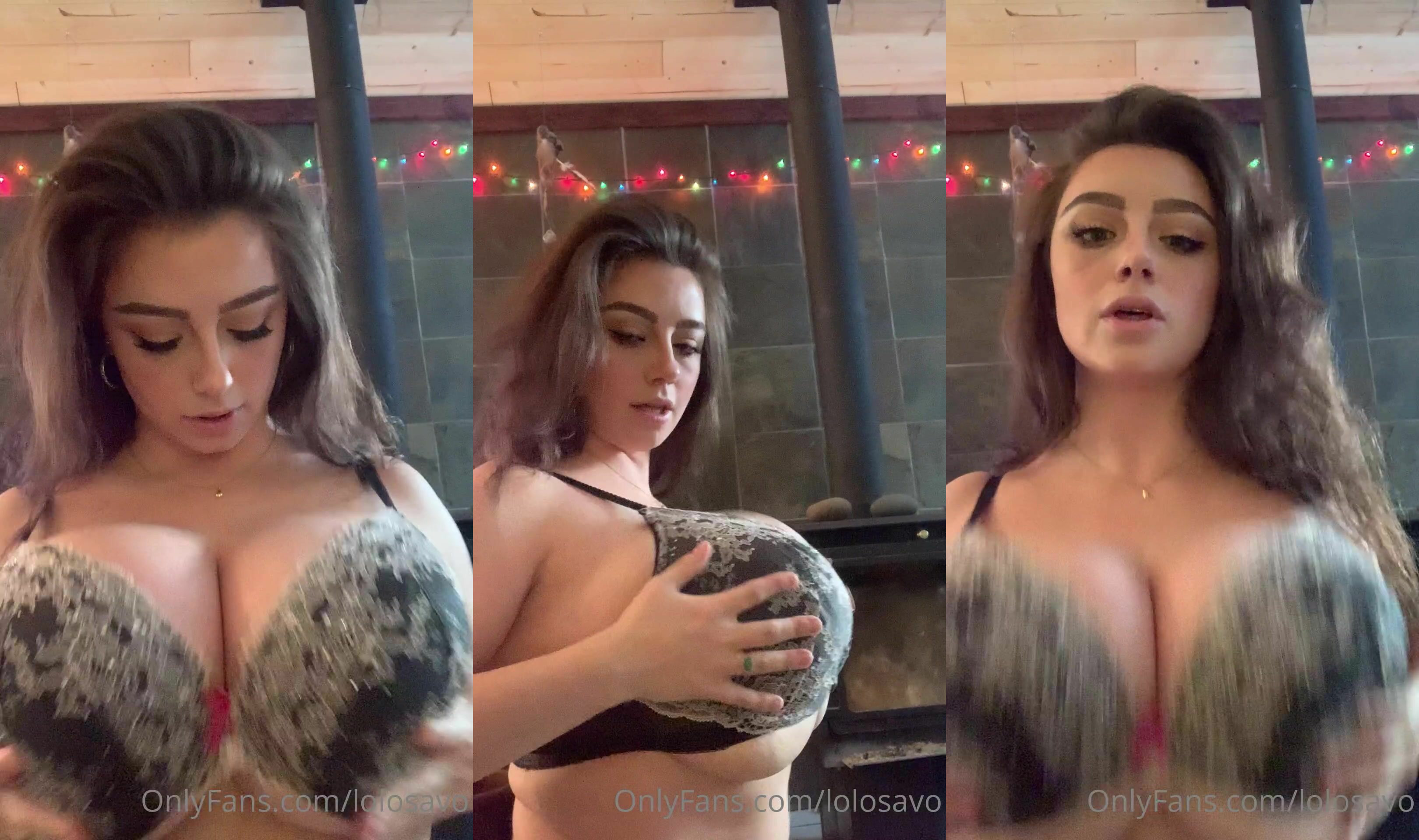 Juicy Jade Gives A Titjob On A Dildo