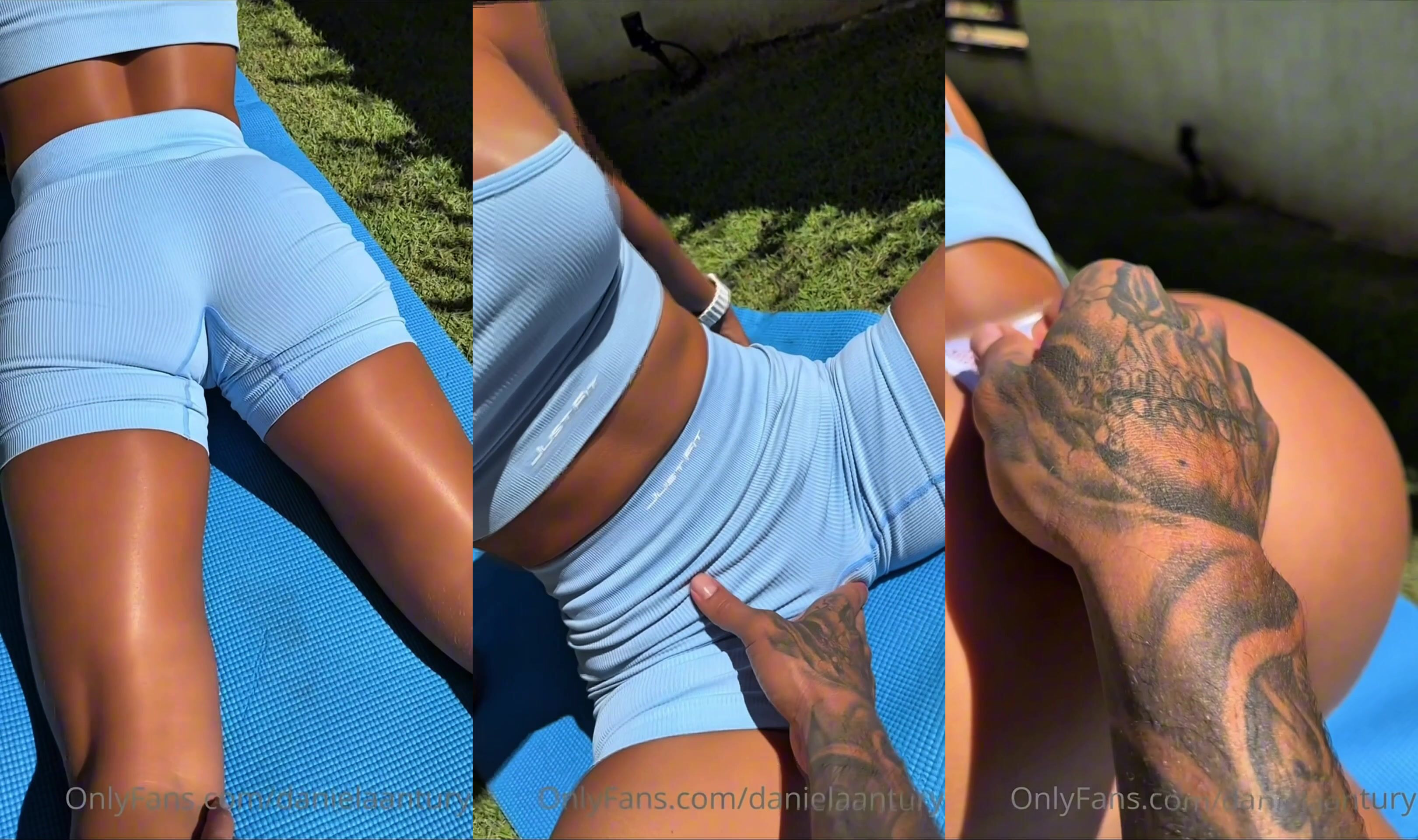 Daniela Antury Gets Aroused Under The Sun