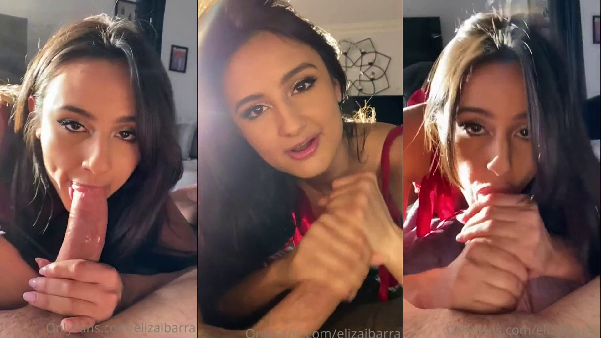 Eliza Ibarra Swallows Cum After A Blowjob