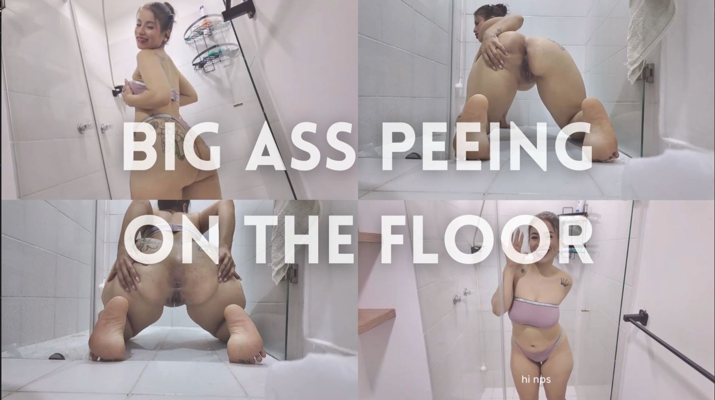 Big Ass Peeing On The Floor