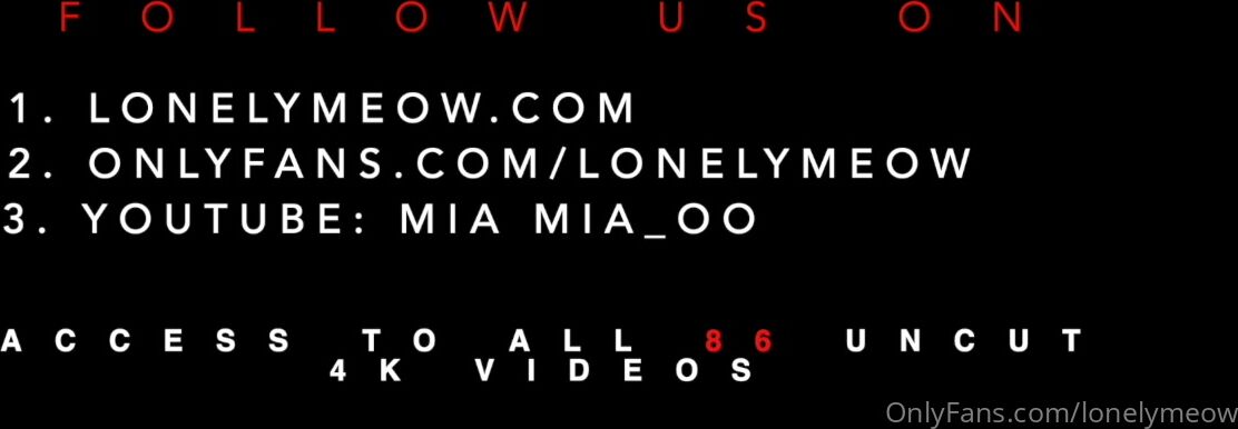 Lonelymeow Gets Fucked In Multiple Positions