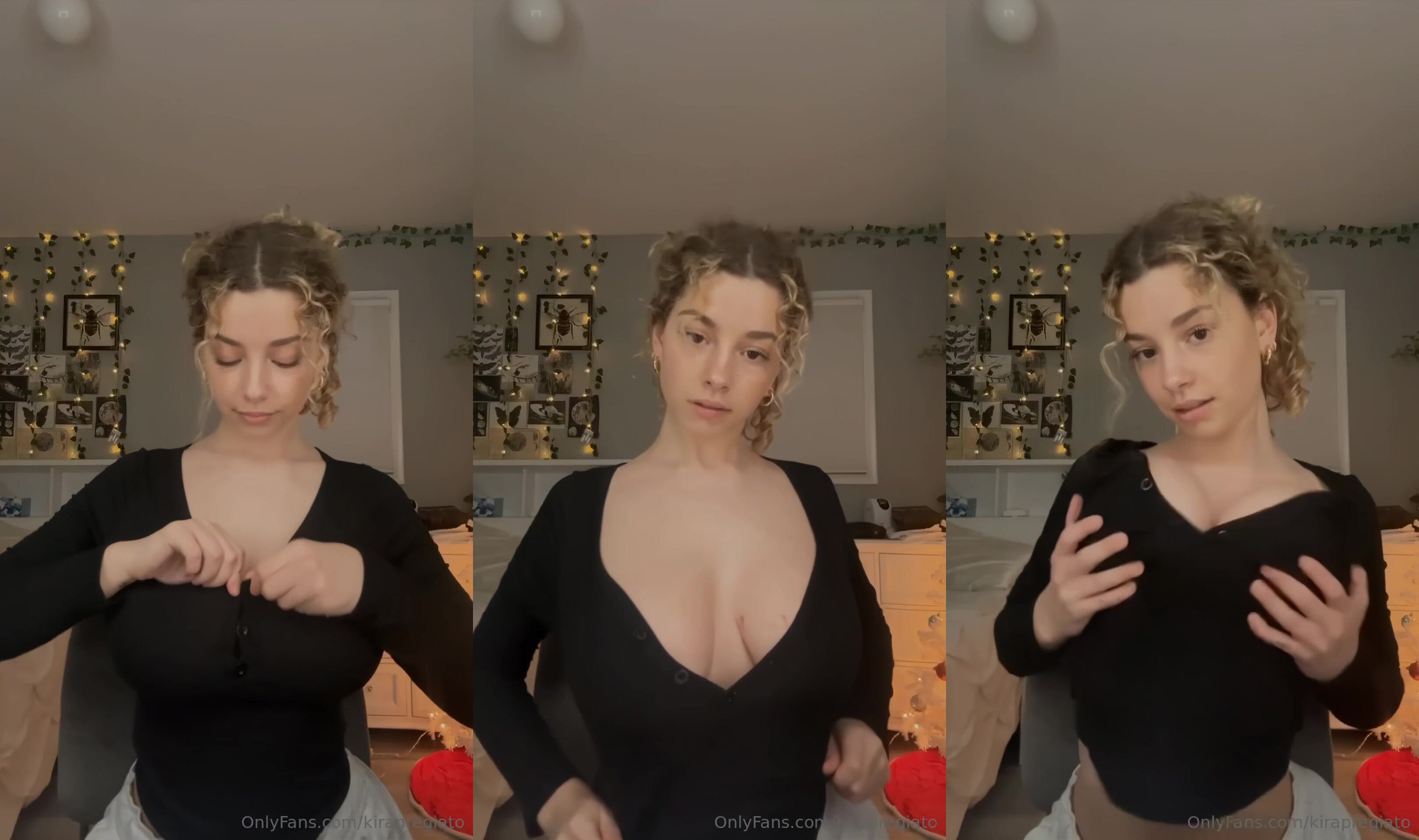 Kira Pregiato Bouncing Her Juicy Boobs