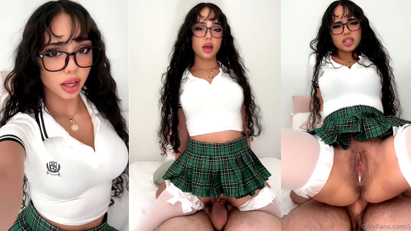 Schoolgirl Layladeline Gets Pounded