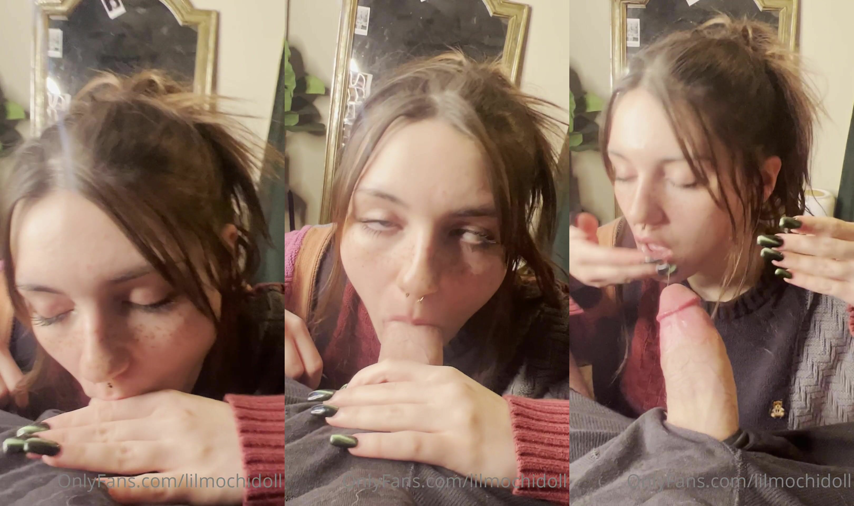 Lilmochidoll Swallows Cum In Her Mouth