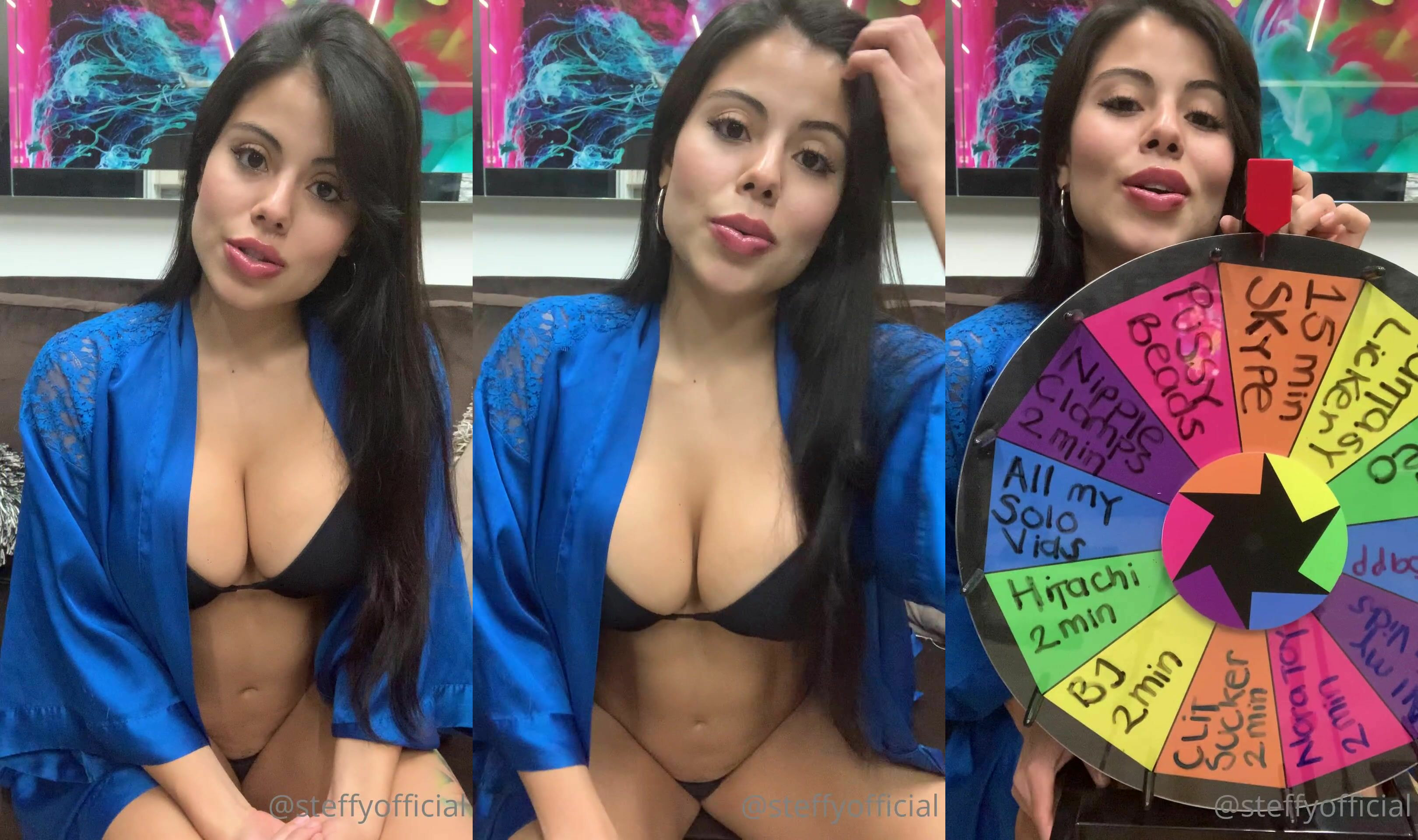 Steffy Moreno Masturbates With Her Vibrator
