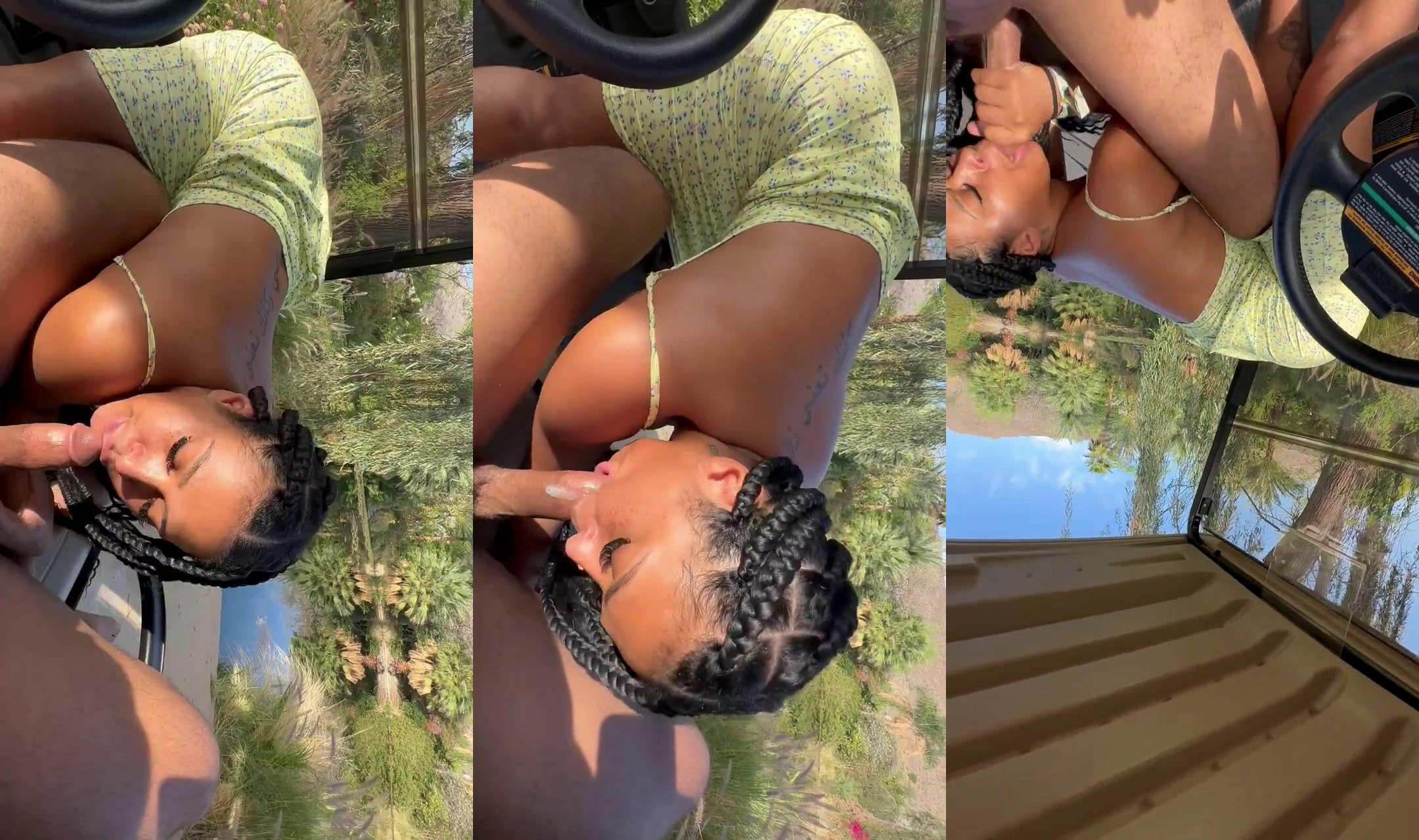 Jaaden Kyrelle Sucks A Cock And Gets Fucked Outdoors
